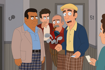 The Foursome Fiasco: Playing with Friends Who Are Schmendricks