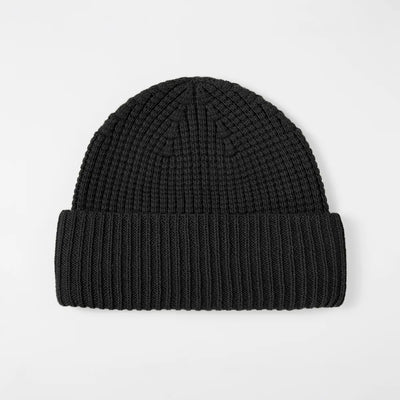 Wool Waffle Knit Beanie