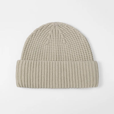 Wool Waffle Knit Beanie