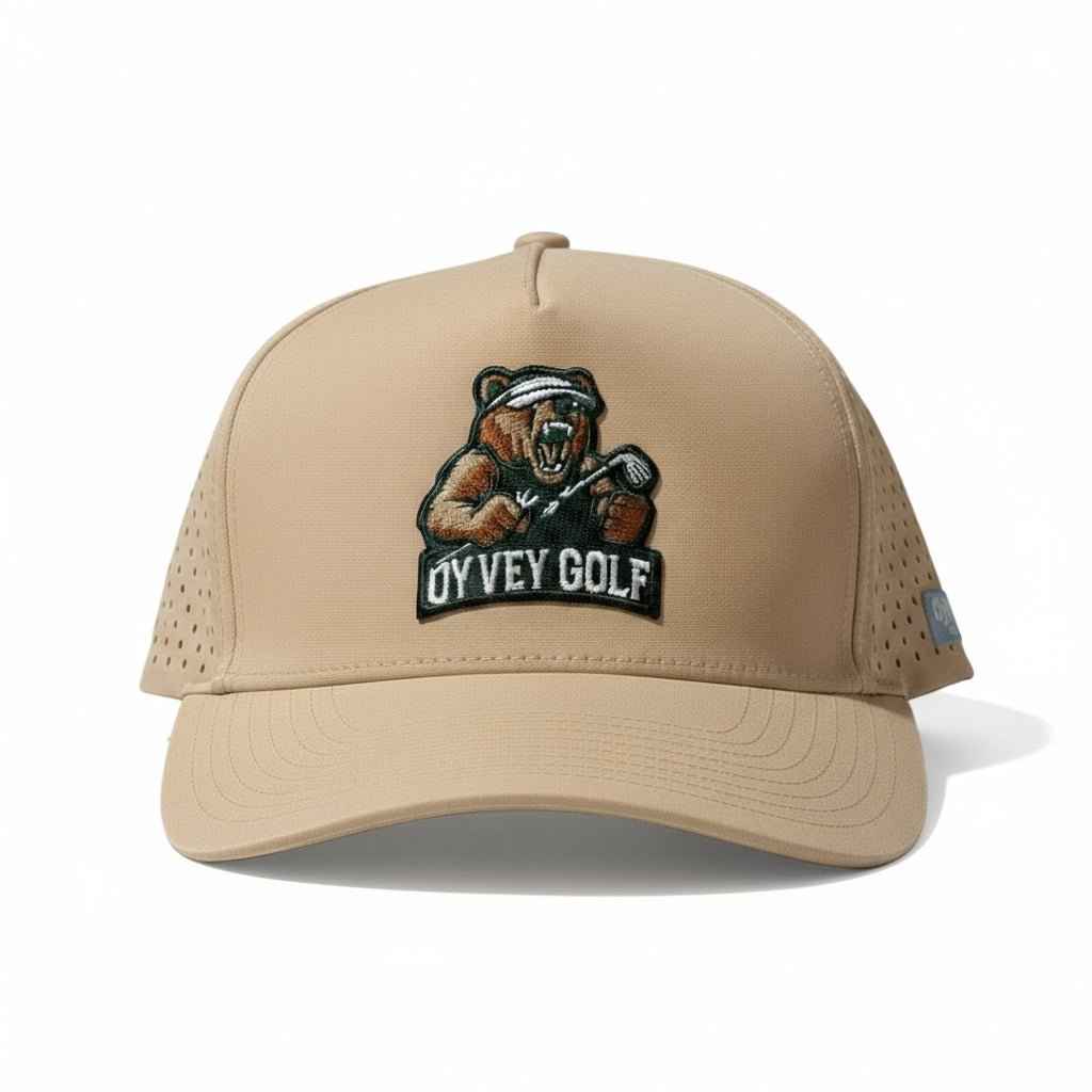 Meshuga Bear Snapback Hat - Adjustable and Stylish Headwear