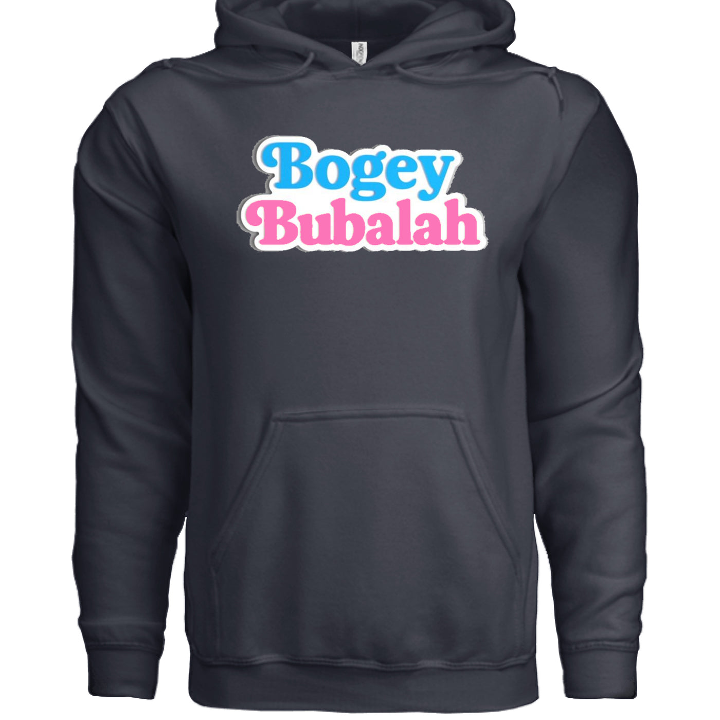 Man wearing Bogey Bubalah 2.0 Hoodie on the golf course, smiling after a great swing