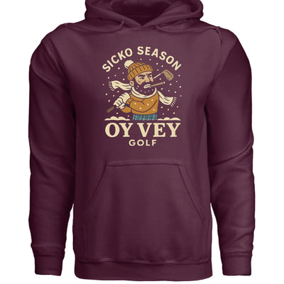 No Days Off Danny - Maroon, Motivational Fitness Apparel for Dedicated Athletes - Oy Vey Golf LLC