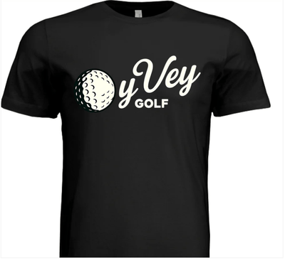 The Original Oy Vey T-Shirt - Black, Embrace Humor and Style - Oy Vey Golf LLC
